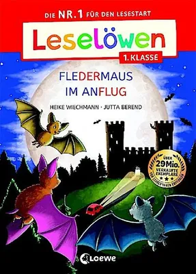 Immagine prodotto di Leselöwen 1. Klasse - Fledermaus im Anflug (Großbuchstabenausgabe)
