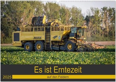 Produktbild von Es ist Erntezeit auf den Feldern (Wandkalender 2025 DIN A2 quer), CALVENDO Monatskalender