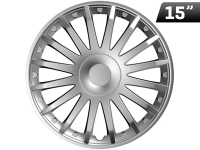 Image de Enjoliveur argent cristal 15", 1 pièce