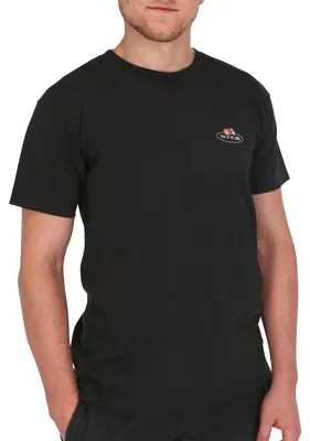 Produktbild von Fruit of the Loom Valueweight T mit Vintage-Logo Farbe: schwarz Größe: M