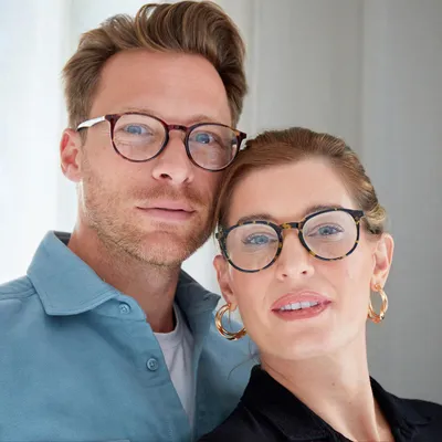 Produktbild von OPULIZE Met lesebrille 3er Pack Schlank Runder Rahmen Federscharniere Kratzfest Braun Lila Grün Herren Damen RRR60-256 +2.50