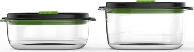 Image de Lot Boîtes Foodsaver 0.7l & 1.2l Conservation Et Marinade Sous Vide - Foodsaver