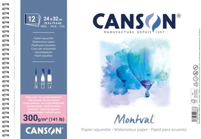 Immagine prodotto di CANSON C518413001 Tampone per acquerello CANSON "Montval", 240 x 320 mm, 300 gsm