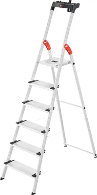 Image de Hailo Échelle de sécurité en aluminium L80 ComfortLine 6 marches