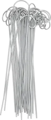 Obrázek produktu pro 30 háčků na štítky na rostliny, zahradní značky z nerezové oceli, 200 mm, vhodné pro květináče a bonsaje