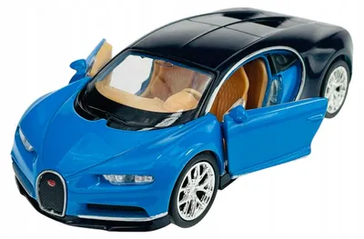 Produktbild von Welly Bugatti Chiron Metallmodell Spielzeugauto 1:34