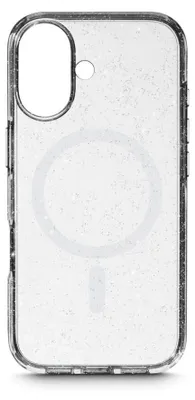 Immagine prodotto di HAMA Cover "Mag Glitter" per Apple iPhone 17, trasparente (00016696)