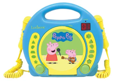 Produktbild von Peppa Pig Tragbarer CD-Player mit 2 Mikrofonen