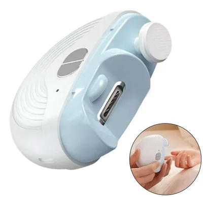 Produktbild von Elektrischer Nagelknipser, Elektrischer Smart-Nagelknipser für Erwachsene und Senioren, :3 Geschwindigkeitsstufen, mit Polieraufsatz, Licht