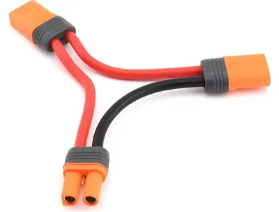 Image de Faisceau de câbles pour batterie Spektrum SPMXCA506 série IC5, 4" / 100 mm, 10 AWG