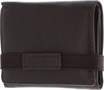Produktbild von bruno banani Leder Geldbörse Wallet Brown dunkelbraun
