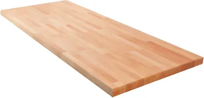 Produktbild von Krok Wood Massivholzplatte, Tischplatte, Arbeitsplatte aus Massivholz in Buche 2000x620x38 mm