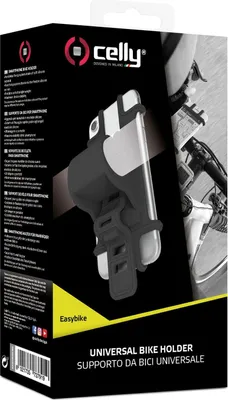 Produktbild von Celly Easy Bike, Handy/Smartphone, Passive Halterung, Fahrrad, Schwarz