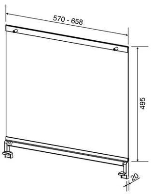 Produktbild von Smeg CC70X Herdplattenteil & Zubehör Glas, Edelstahl