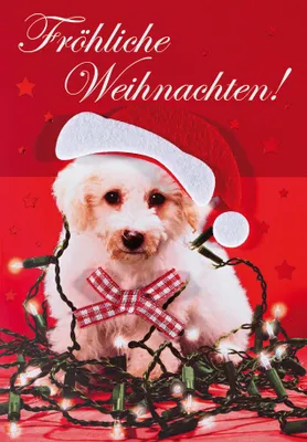 Produktbild von Weihnachten  Glückwunschkarte im Format 115 x 17cm mit Umschlag