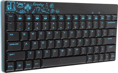 Obrázek produktu pro Sada klávesnice a myši Bezdrátová Protable Combo Mini Ultra Thin Silent 2,4Ghz pro Laptop PC X210Black