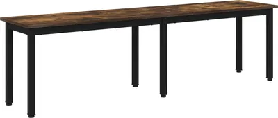 Obrázok produktu pre vidaXL Lavica farba dymu 160 x 35 x 45 cm materiál na báze dreva