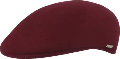 Borsalino Schirmmütze aus Haarfilz in rot