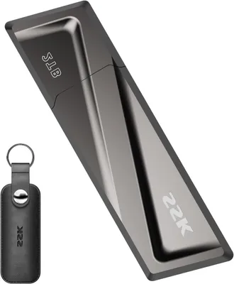 Produktbild von Externe SSD – Tragbare SSD – USB 3.2 SSD – Mobile SSD – Externe SSD 2 TB – Übertragungsraten bis zu 550 MB/s (Lesen)