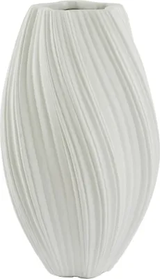 Immagine prodotto di Vaso YATUNG di Light & Living in pietra dalla morbida tonalità crema - Ø30x52 cm