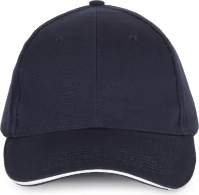Produktbild von K-up 6-Panel-Kappe mit Kontrast-Sandwichschirm