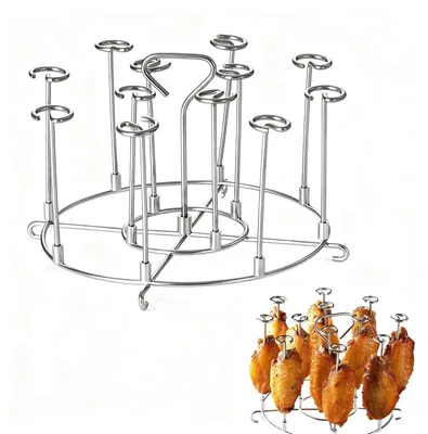 Produktbild von Spieße für Heißluftfritteuse, vertikale Heißluftfritteuse mit Grillrost