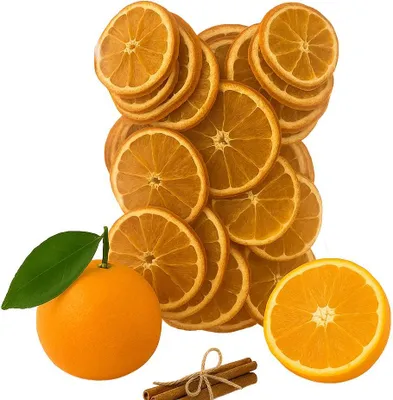 Produktbild von Getrocknete Orangenscheiben duftend und aromatisch essbar 100 g - Schronisko Bukowina