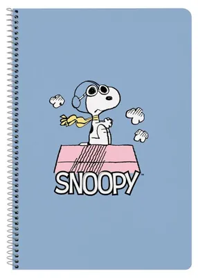 Produktbild von Safta Snoopy 80 Sheets 21.5x31x1 Cm Notizbuch Blau  Kinder Blau One Size