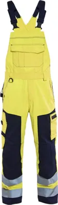 Produktbild von Blakläder Multinorm-Latzhose, marineblau / gelb, Konfektionsgröße 48