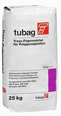 Produktbild von tubag Trass-Fugenmörtel für Polygonplatten 25 kg