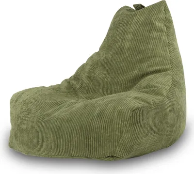 Produktbild von Ecopuf, Keiko, Sitzkissen Sessel Bean Bag, Sitzsack, für Innen, Cord, 100x80x85cm