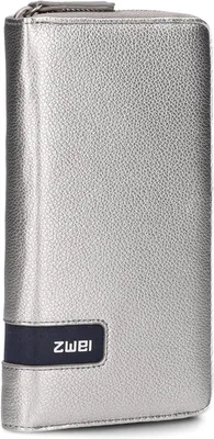 Produktbild von Große Damen Geldbörse aus weichem Kunstleder mit Reißverschluss, 15 Kartenfächern, 2 Scheinfächern, Münzfach & Sichtfach – leicht, sicher & elegant
