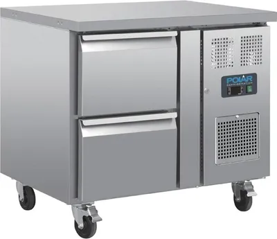 Zdjęcie produktu dla Stół chłodniczy Polar Series U Gn z 2 szufladami 124L