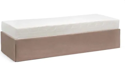 Produktbild von Funktionsbett Unterbau Bett Premium Twinbox – 90 x 200 cm / Planosa Taupe / mit Matratze