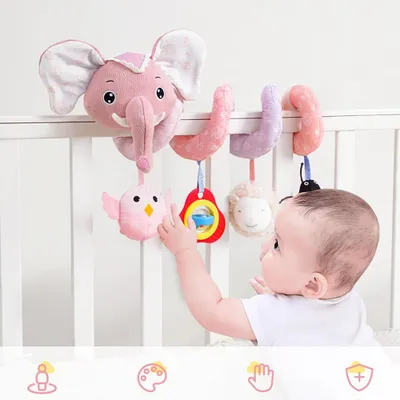 Produktbild von Neugeborenes Autositzspielzeug, Kinderwagenspielzeug für Babys 0-12 Monate