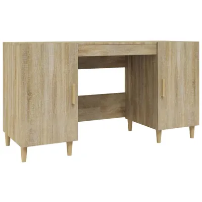 Obrázok produktu pre vidaXL Stôl Sonoma Dub 140x50x75 cm odvodený výrobok z dreva