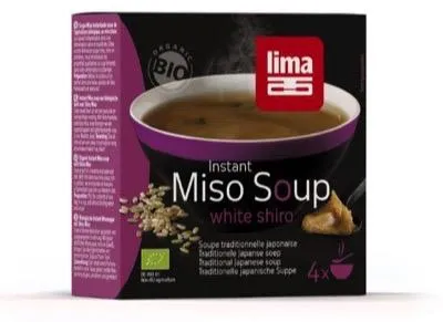 Productafbeelding van Lima Instant Miso Soup White Shiro 16.5Gram  (4 stuks)