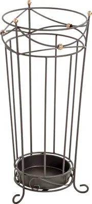 Produktbild von HAKU Schirmständer anthrazit - Metall, B/H/T: 24x55x24 cm