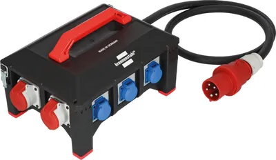 Productafbeelding van Brennenstuhl Profi bouwstroomverdeelunit, BS V 5-63A, met aardlekschakelaar type B