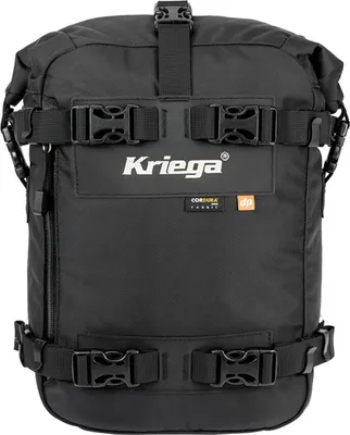 Produktbild von Kriega US-10 Drypack wasserdichte Motorradtasche 10 Liter schwarz