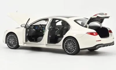 Produktbild von NOREV 1:18 Mercedes-Benz S-Class AMG-Line (2021) - white 183807