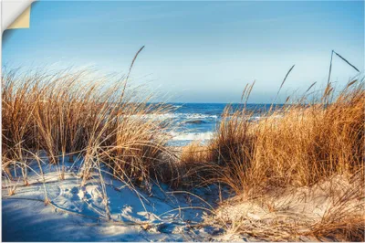Produktbild von ARTland Wandbild, selbstklebend Am Strand Größe: 120x80 cm