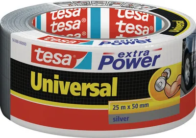 Produktbild von tesa extra Power Universal Reparaturband silber 25m x 50mm