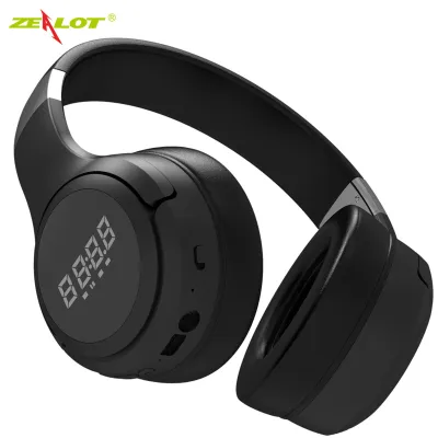 Obrázok produktu pre Hudobné slúchadlá, bezdrôtové slúchadlá s Bluetooth, mikrofónom a aplikáciou pre rádio, s dlhou výdržou pre telefón a počítač