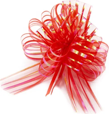 Produktbild von Oblique Unique Geschenkschleife mit Geschenkband Groß Deko Schleife Geschenkdeko - rot