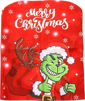Obrázek produktu pro Verk 26266 Vánoční potah na židli Grinch, červený