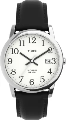 Produktbild von Timex Men's Easy Reader 35mm Date Window Leather Strap Watch