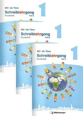 Produktbild von ABC der Tiere 1 Neubearbeitung - Schreiblehrgang Grundschrift, Teil A, B und C