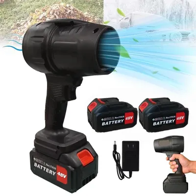 Image de Ventilateur turbo électrique - X50 - 160 000 tr/min - Fonctionnement sur batterie - Vitesse réglable - Souffleur d'air - Batterie incluse