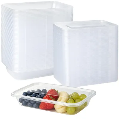 50er-Pack Vorratsdosen 500 ml, mikrowellengeeignet, BPA-frei